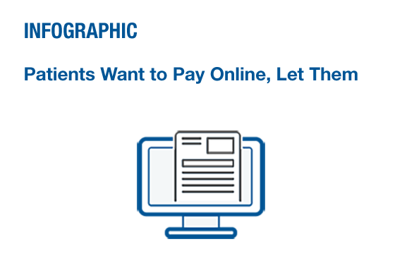 Image link to infographic: Patients Want to Pay Online, Let Them.